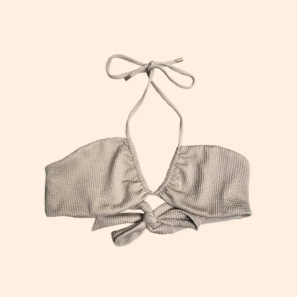 Monday Swimwear Copacabana Oat Crinkle Top
